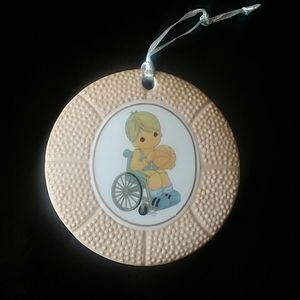 Give Ability A Chance Basketball Christmas Ornament